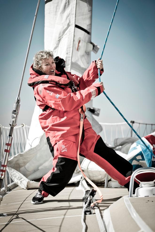 Sanya Serenity Coast skipper Wendy Tuck – Clipper Yacht Race © Clipper Ventures